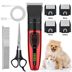 Dog Grooming Kit With Scissors And Comb