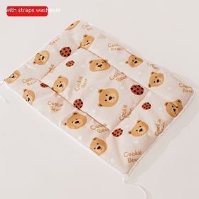 Dog Breathable Pet Mat Supplies (Option: Brown Bear-S)