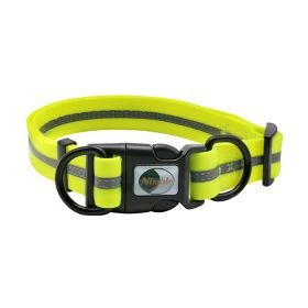 Night Reflective Pet Dog Harness (Option: Yellow-S)