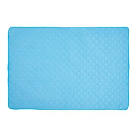 Dog Pillow Pet Summer Cooling Mat And Sleeping Pad Waterproof Pet Cooling Mat For Cat Dog Keep Cooling Supplies Self Cooling Mat (Option: Blue-L)