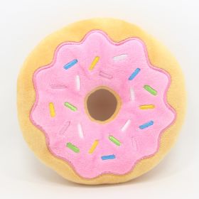 donut delight plush toy (Color: Pink)