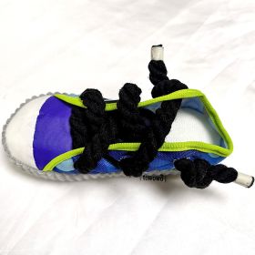 "Pawsome Plush Shoe" chew toy (Option: Black Rope Gray)