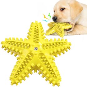 starfish dog vocal toy (Color: B)