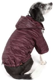 Lightweight Adjustable 'Sporty Avalanche' Pet Coat (size: small)