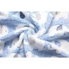 1 Pack 2 Blankets Super Soft Fluffy Premium Cute Elephant Pattern Pet Blanket Flannel Throw for Dogs