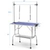 Professional Dog Pet Grooming Table Large Adjustable Heavy Duty Portable w/Arm & Noose & Mesh Tray