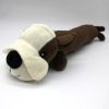 Extra Long Doggy Fetch Fun Plush Squeak Toy